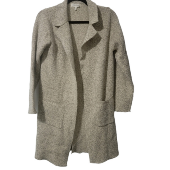Monteau Sweaters - Medium Monteau Los Angeles Long Blazer Open Front Cardigan